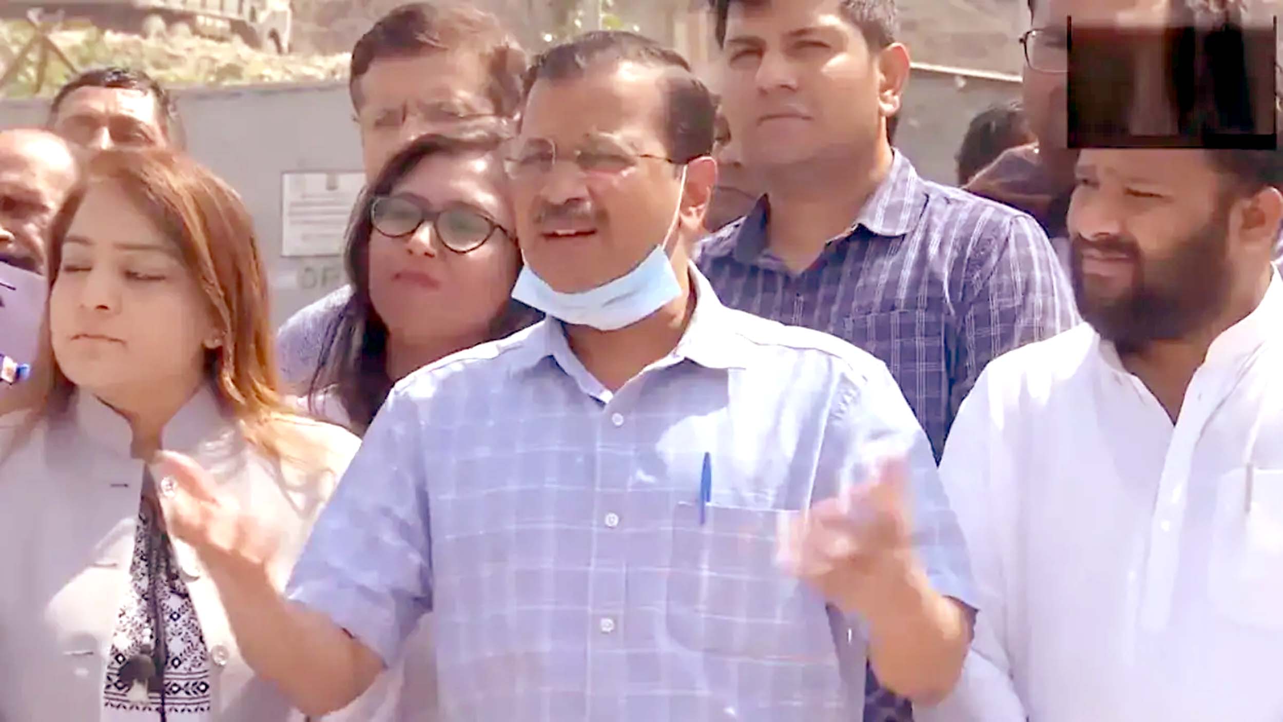 On Congress's conditional support for Sanjay Singh's arrest, Kejriwal said, 'What difference does it make if you don't do it...